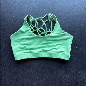 Women's CVG Green Sports Bra